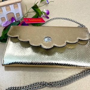 👛 Lovely Gold Evening Bag